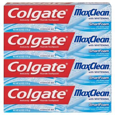 Colgate MaxClean Whitening Foaming Toothpaste